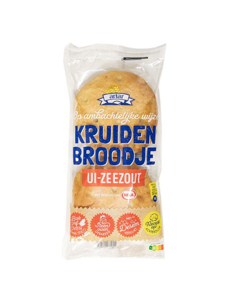 Kruidenbroodje Ui-Zeezout