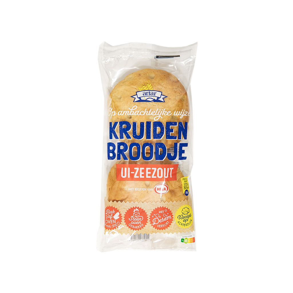 Kruidenbroodje Ui-Zeezout